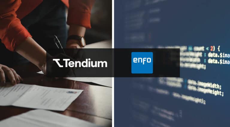 Enfo och Tendium - samarbete om ny integration
