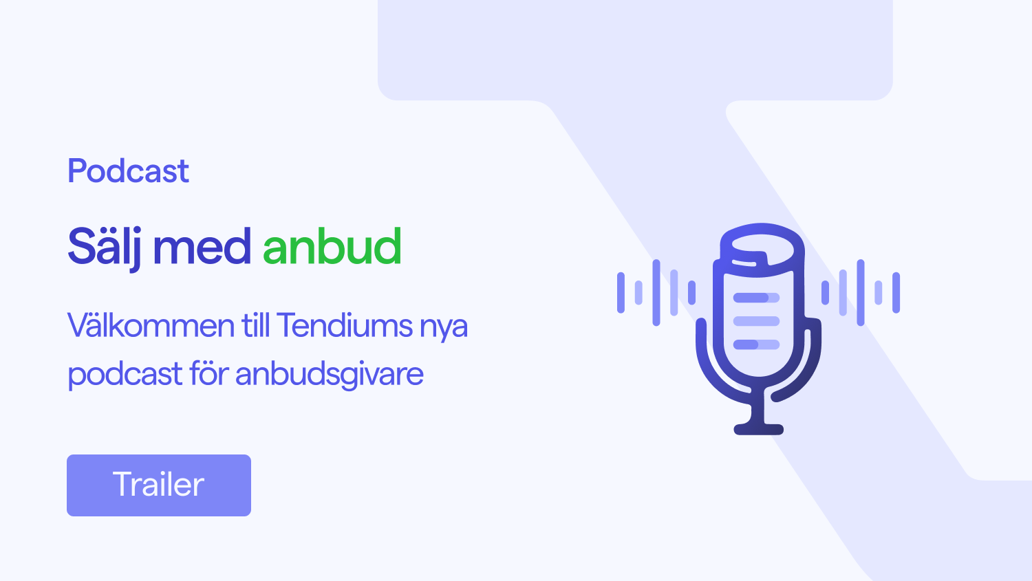 Podcast Sälj med anbud