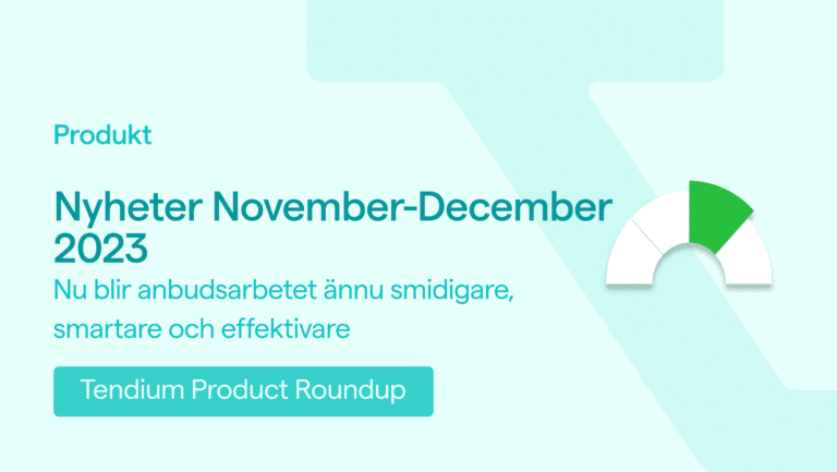 Tendium product roundup november & december