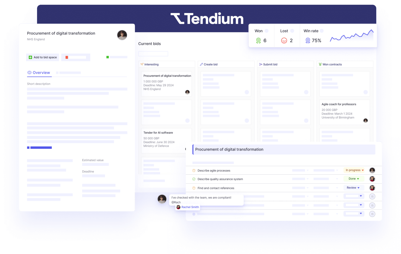 The Tendium platform